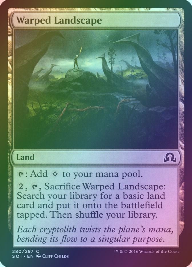 Warped Landscape (SOI) (280) / Foil