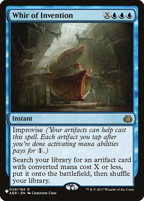 Whir of Invention (PLST) (AER-49)