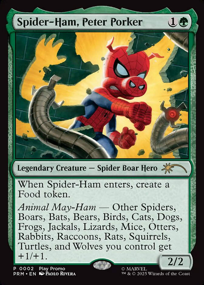 Spider-Ham, Peter Porker (PW25) (10) / Foil