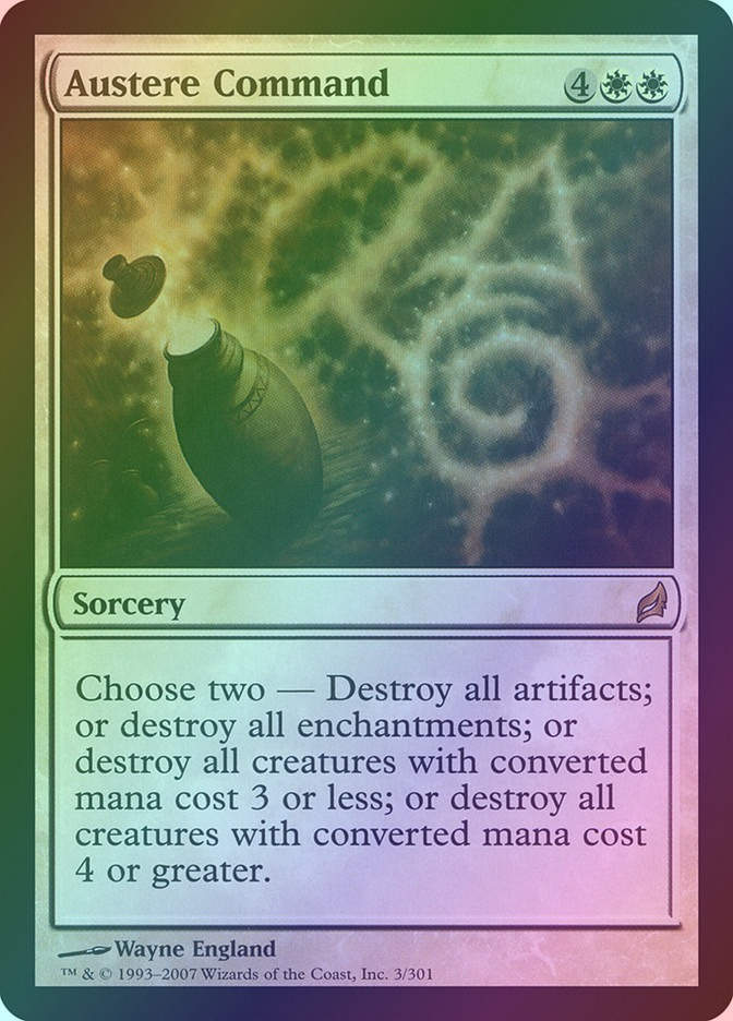 Austere Command (LRW) (3) / Foil