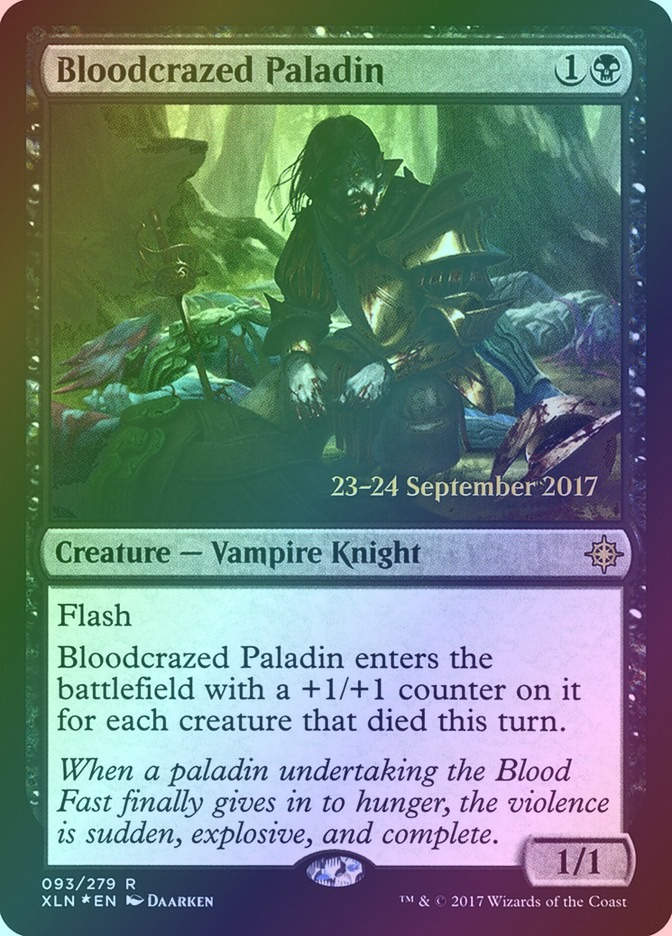Bloodcrazed Paladin (PXLN) (93s) / Foil