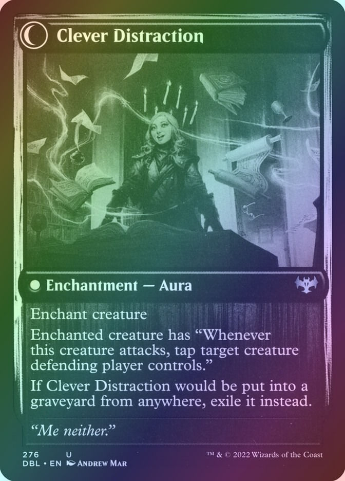 Distracting Geist // Clever Distraction (DBL) (276) / Foil — cara 2 de 2