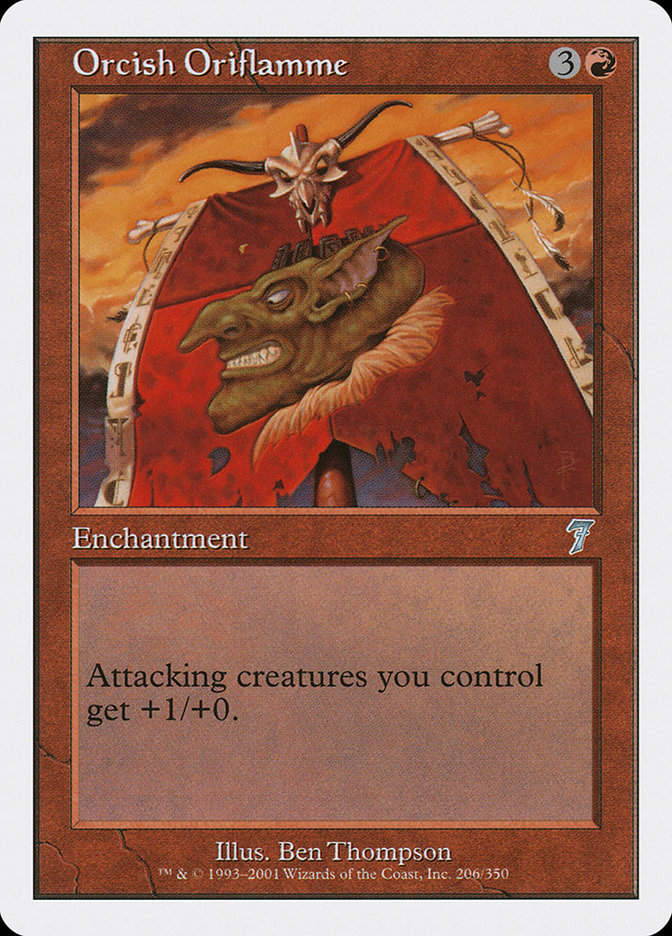 Orcish Oriflamme (7ED) (206)