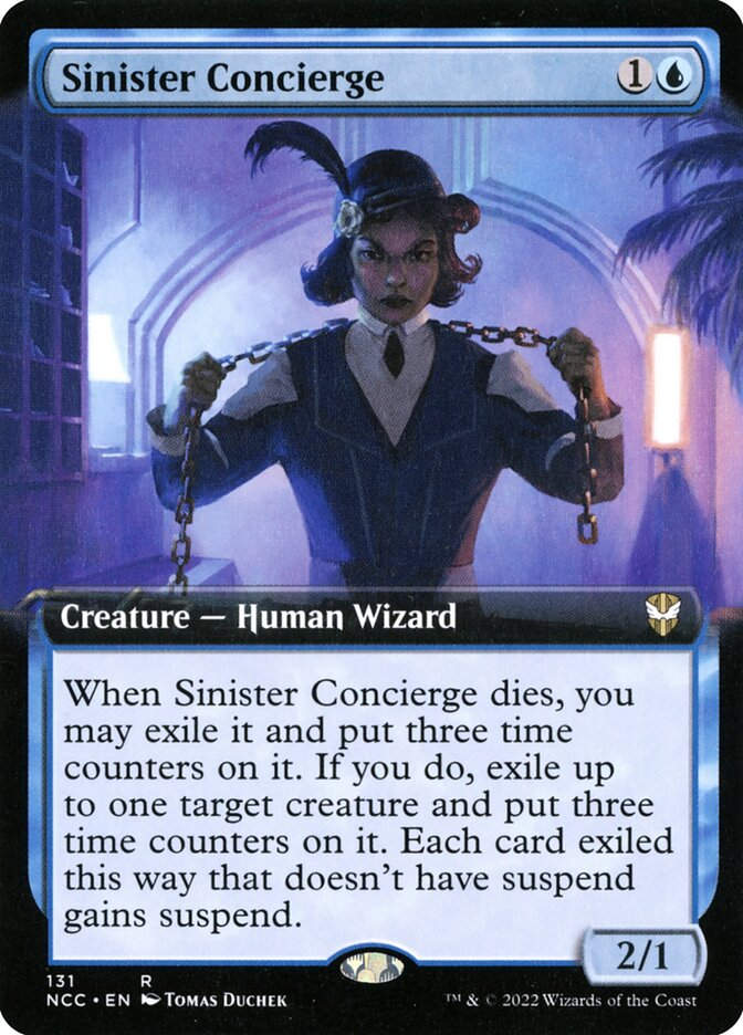 Sinister Concierge (NCC) (131) / Extended Art