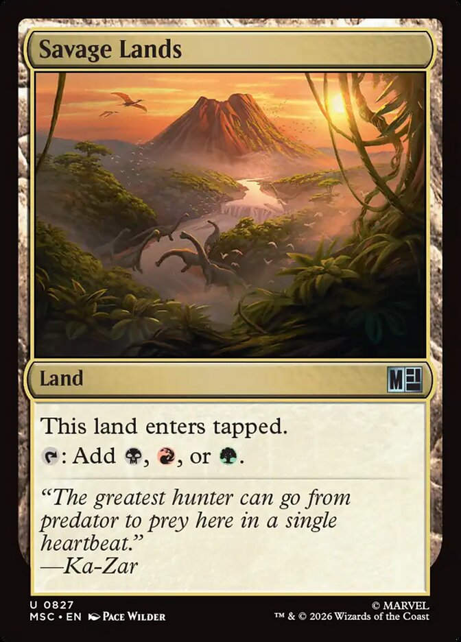 Savage Lands (MSC) (827)