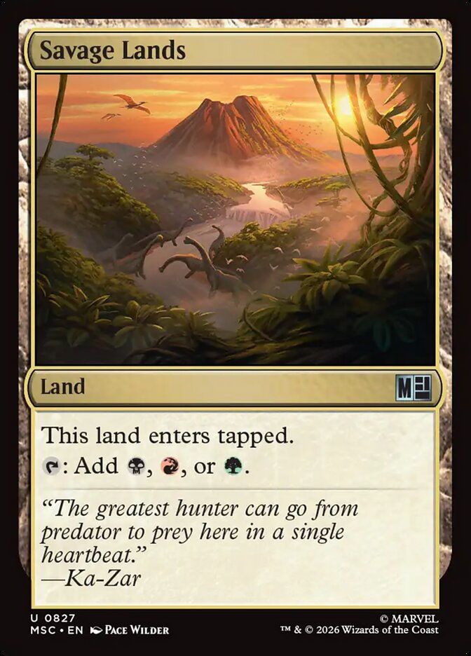 Savage Lands (MSC) (827)