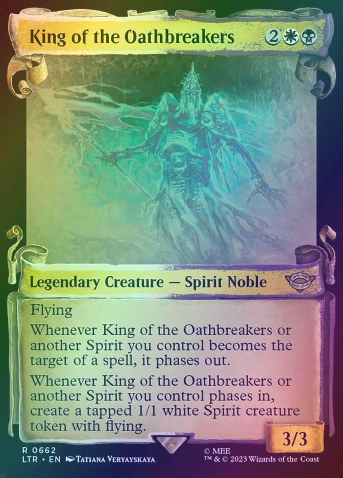 King of the Oathbreakers (LTR) (662) / Showcase / Foil