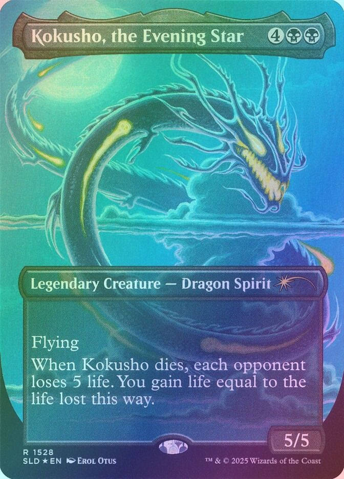 Kokusho, the Evening Star (SLD) (1528) / Borderless / Foil