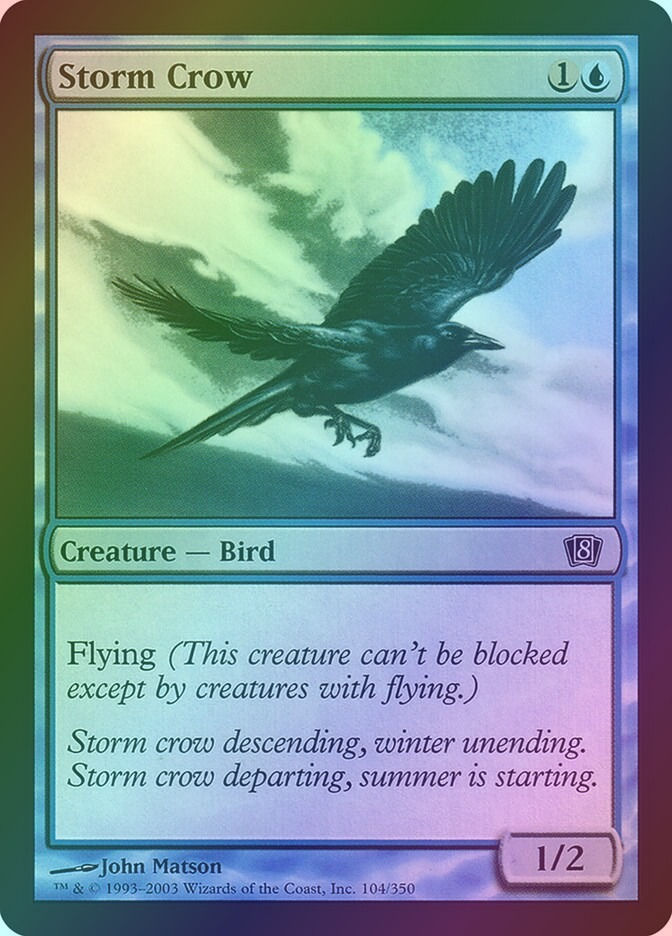 Storm Crow (8ED) (104★) / Foil
