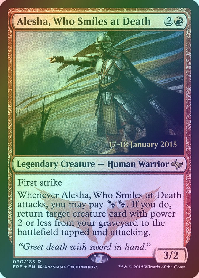 Alesha, Who Smiles at Death (PFRF) (90s) / Foil