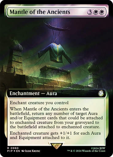Mantle of the Ancients (pip) (980) / Extended Surge Foil