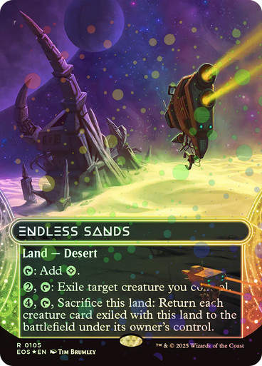 Endless Sands (EOS) (105) / Borderless Galaxy Foil