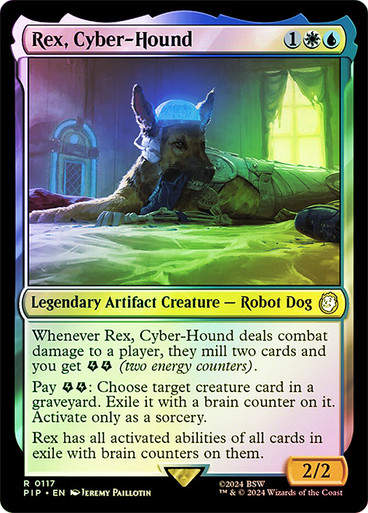 Rex, Cyber-Hound (pip) (117) / Foil