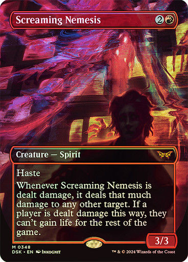 Screaming Nemesis (DSK) (348) / Foil / Borderless