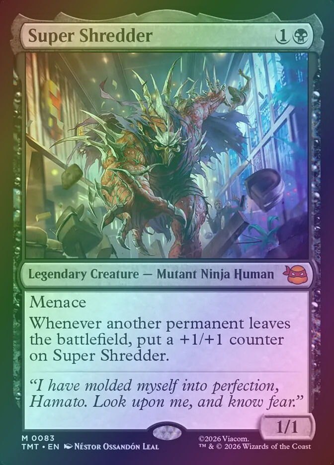 Super Shredder (TMT) (83) / Foil