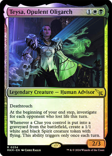 Teysa, Opulent Oligarch (mkm) (234) / Foil