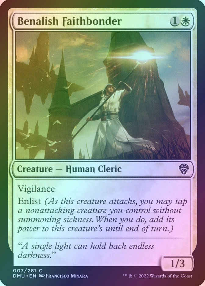 Benalish Faithbonder (DMU) (7) / Foil