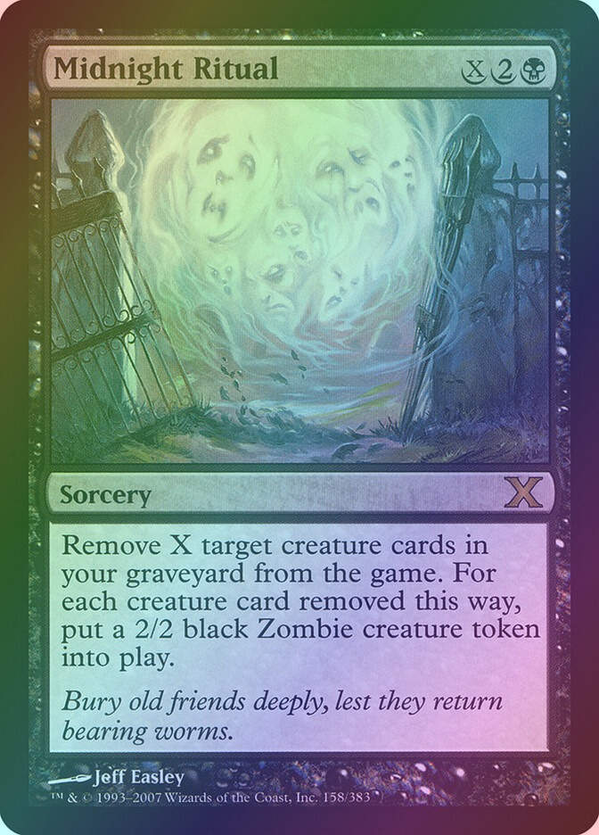 Midnight Ritual (10E) (158) / Foil