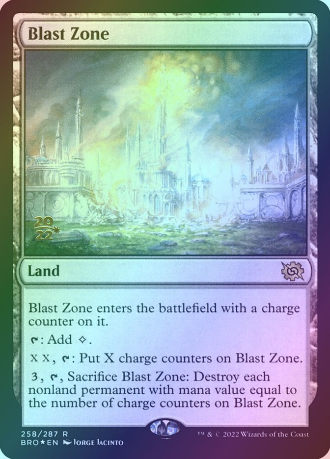 Blast Zone (PBRO) (258s) / Foil