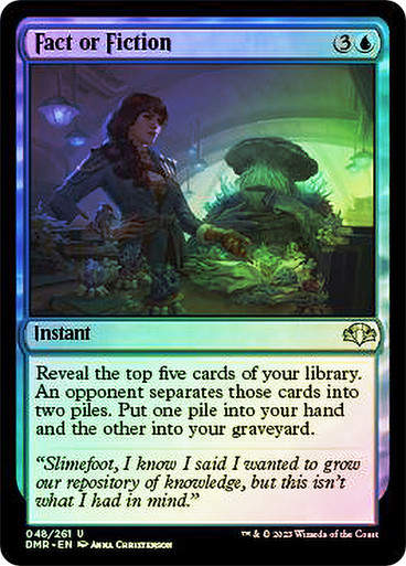 Fact or Fiction (DMR) / Foil