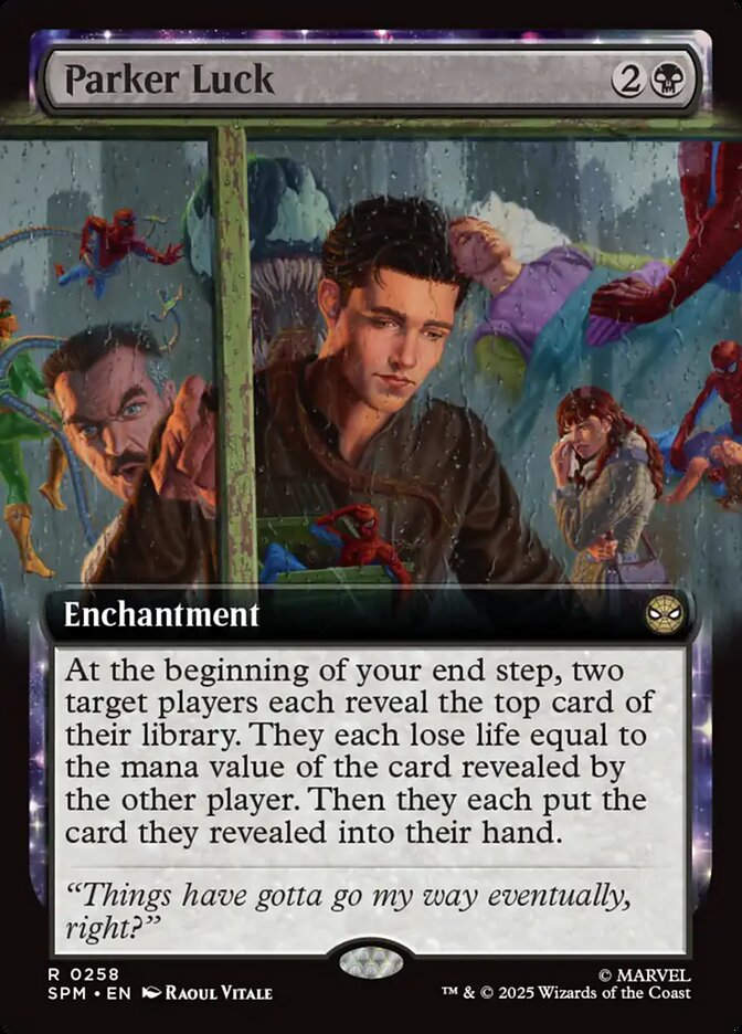 Parker Luck (SPM) (258) / Extended Art