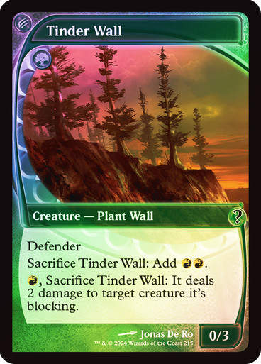 Tinder Wall (MB2) (215) / Foil