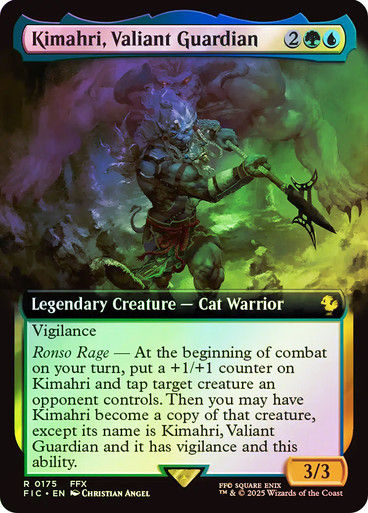 Kimahri, Valiant Guardian (FIC) (175) / Extended Art / Foil