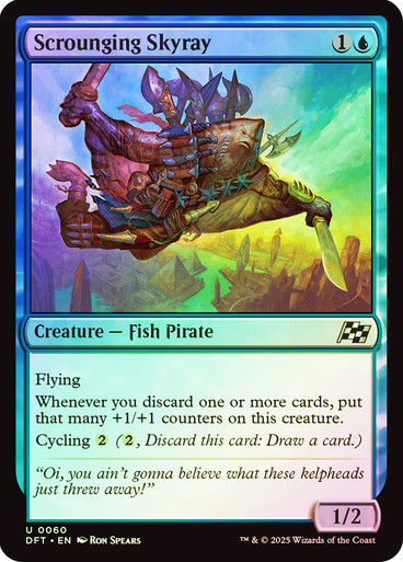 Scrounging Skyray (DFT) (60) / Foil