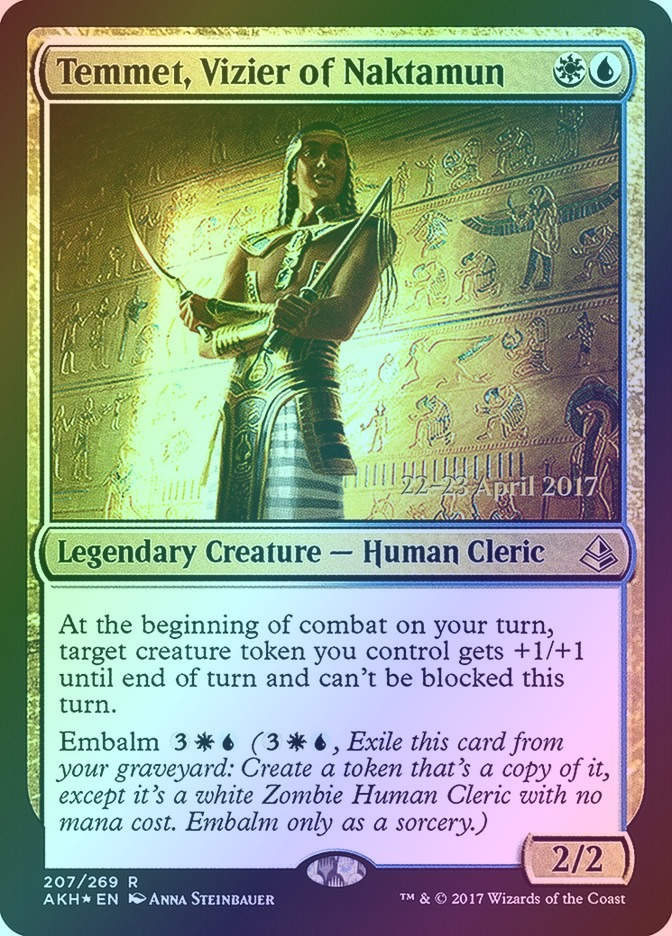 Temmet, Vizier of Naktamun (PAKH) (207s) / Foil