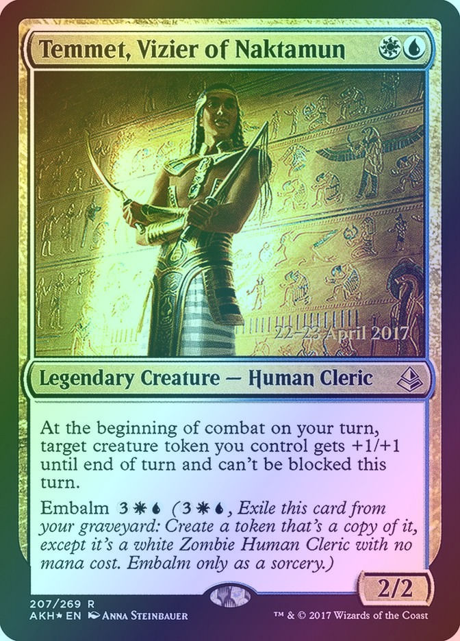 Temmet, Vizier of Naktamun (PAKH) (207s) / Foil