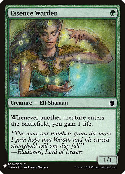 Essence Warden (PLST) (CMA-106)
