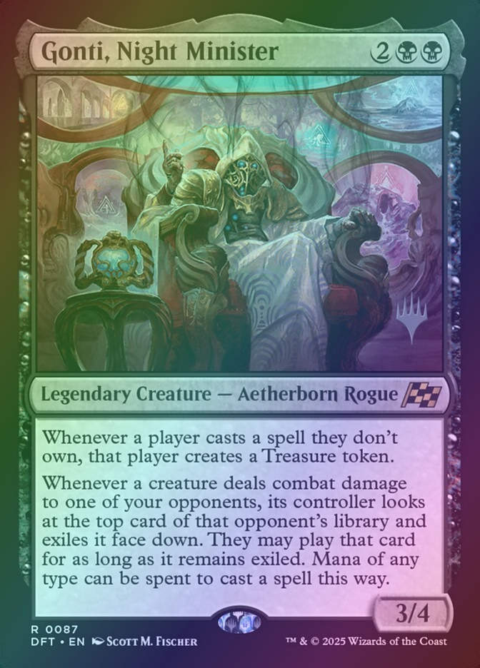 Gonti, Night Minister (PDFT) (87p) / Foil
