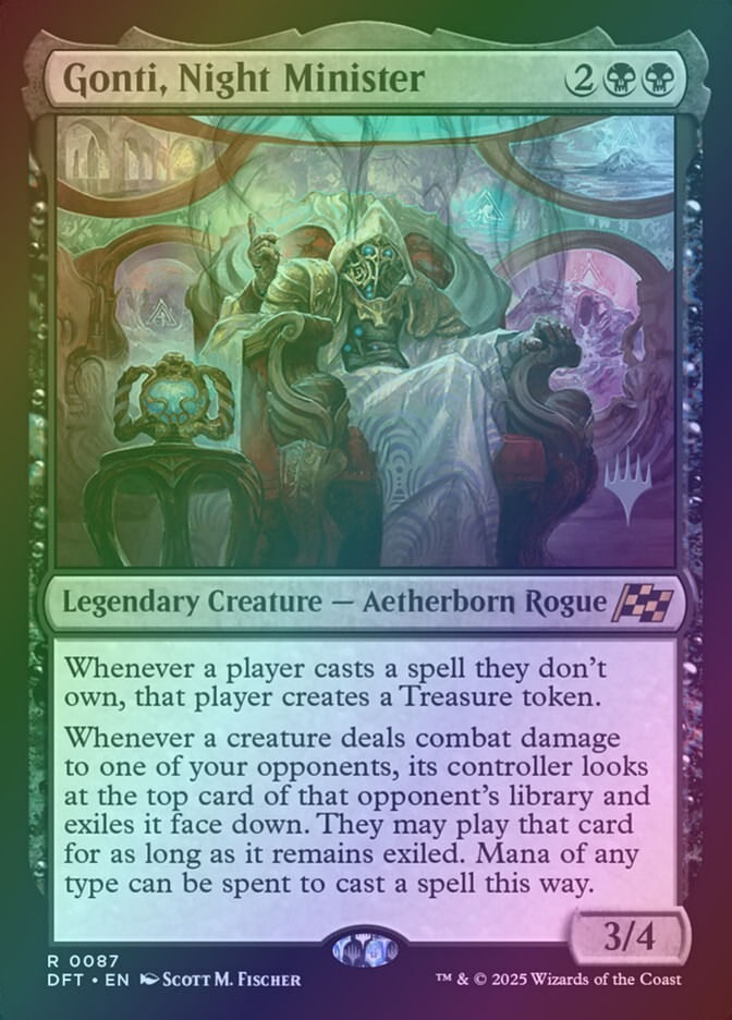 Gonti, Night Minister (PDFT) (87p) / Foil