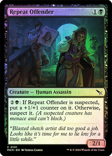 Repeat Offender (mkm) (101) / Foil