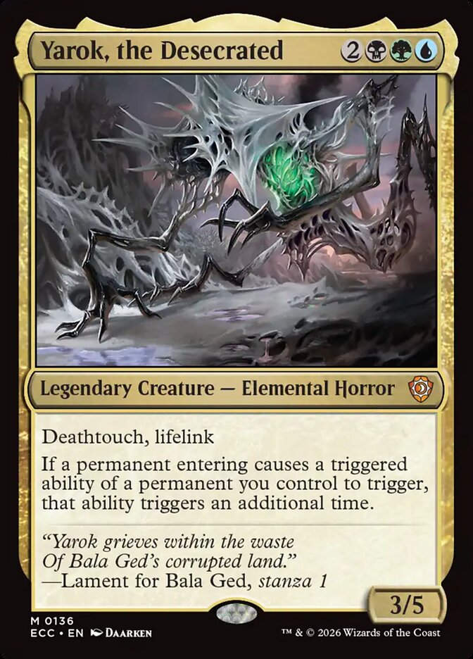 Yarok, the Desecrated (ECC) (136)