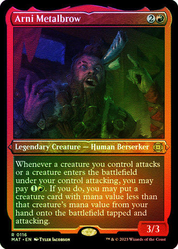 Arni Metalbrow (MAT) / Foil Etched