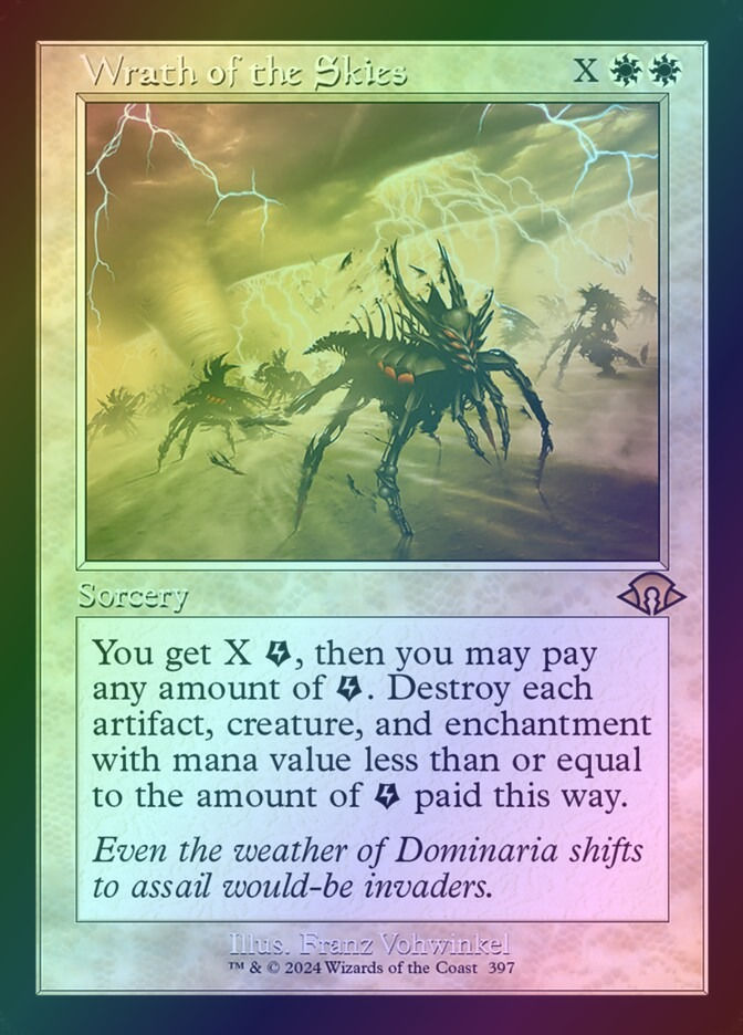 Wrath of the Skies (MH3) (397) / Foil