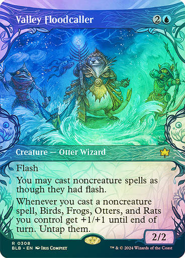 Valley Floodcaller (blb) (308) / Showcase Foil