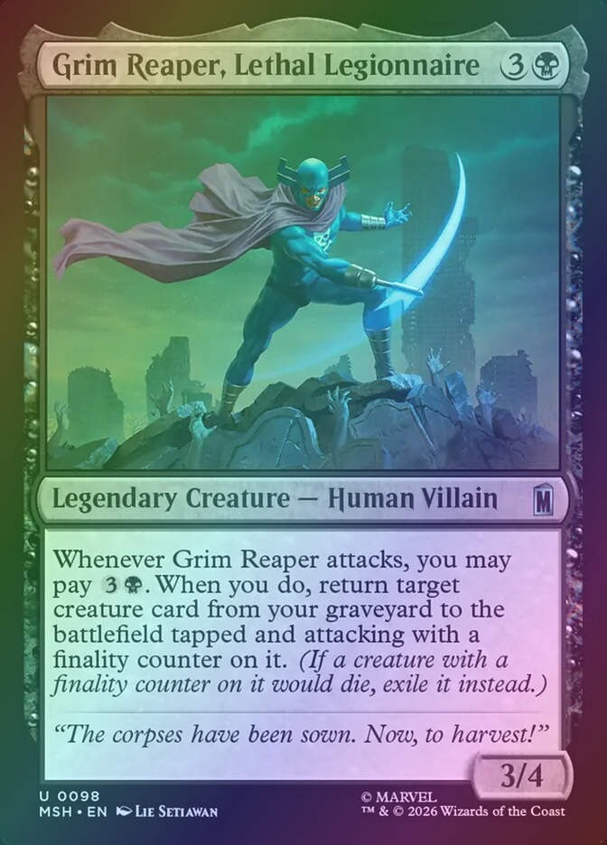Grim Reaper, Lethal Legionnaire (MSH) (98) / Foil