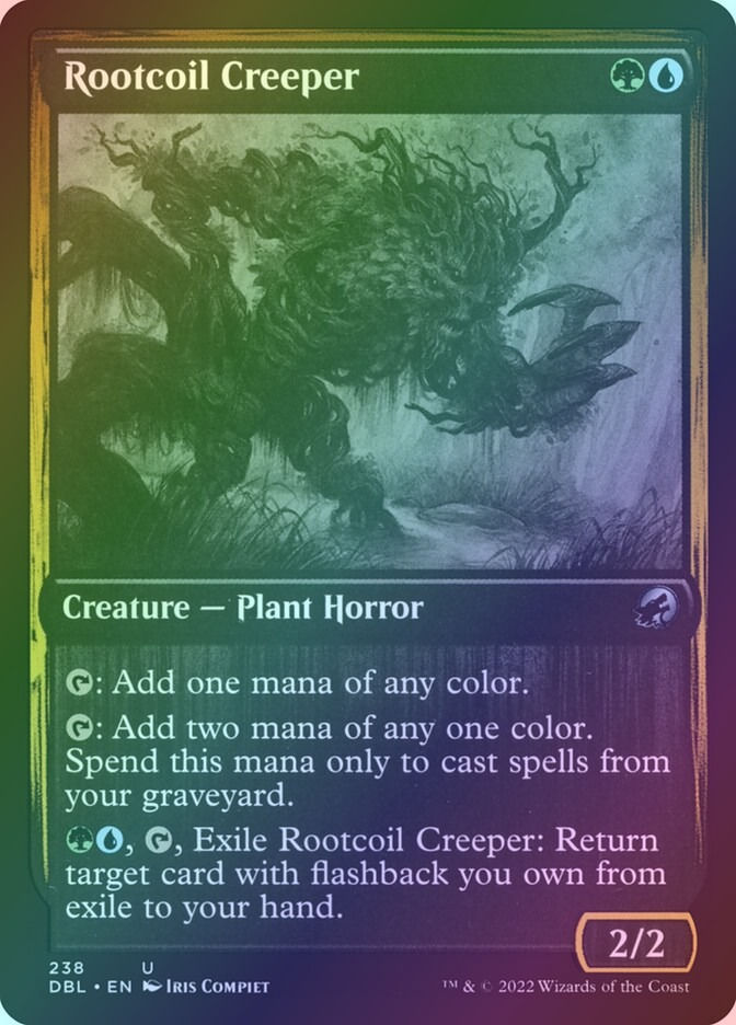 Rootcoil Creeper (DBL) (238) / Foil