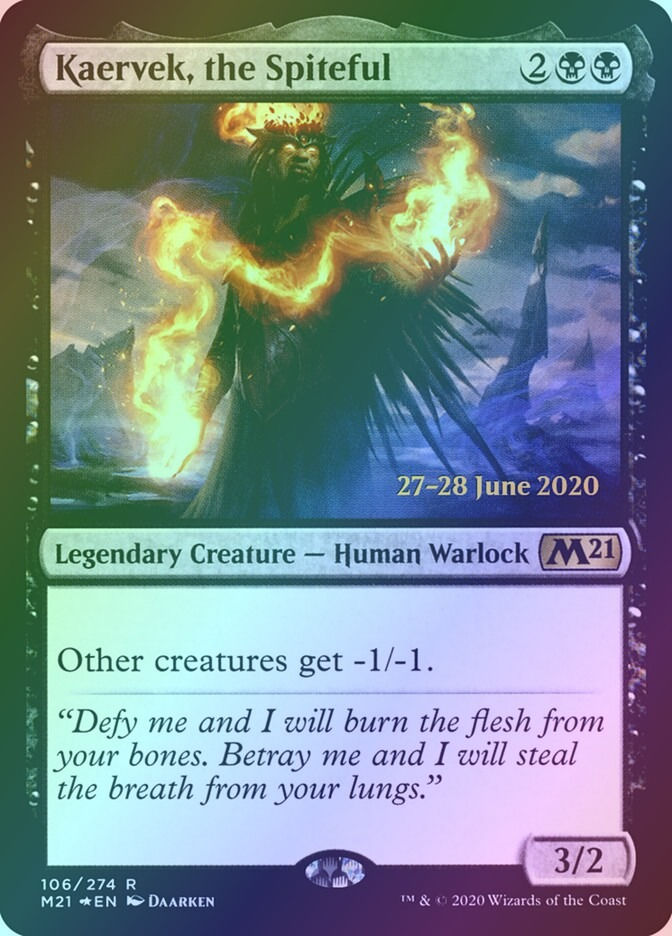 Kaervek, the Spiteful (PM21) (106s) / Foil