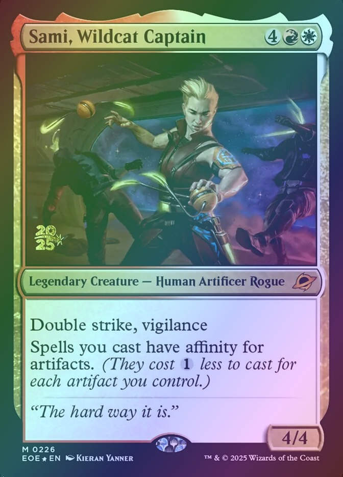 Sami, Wildcat Captain (PEOE) (226s) / Foil