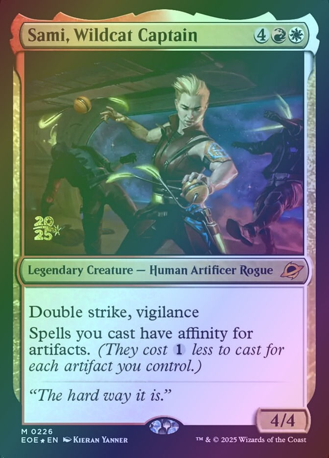 Sami, Wildcat Captain (PEOE) (226s) / Foil