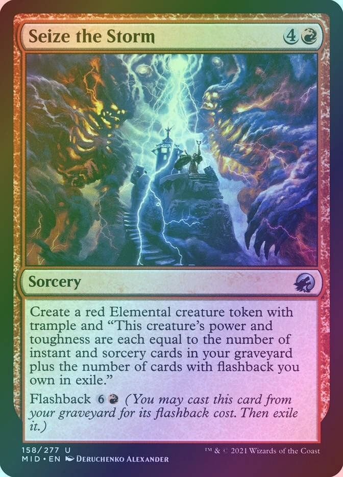 Seize the Storm (MID) (158) / Foil