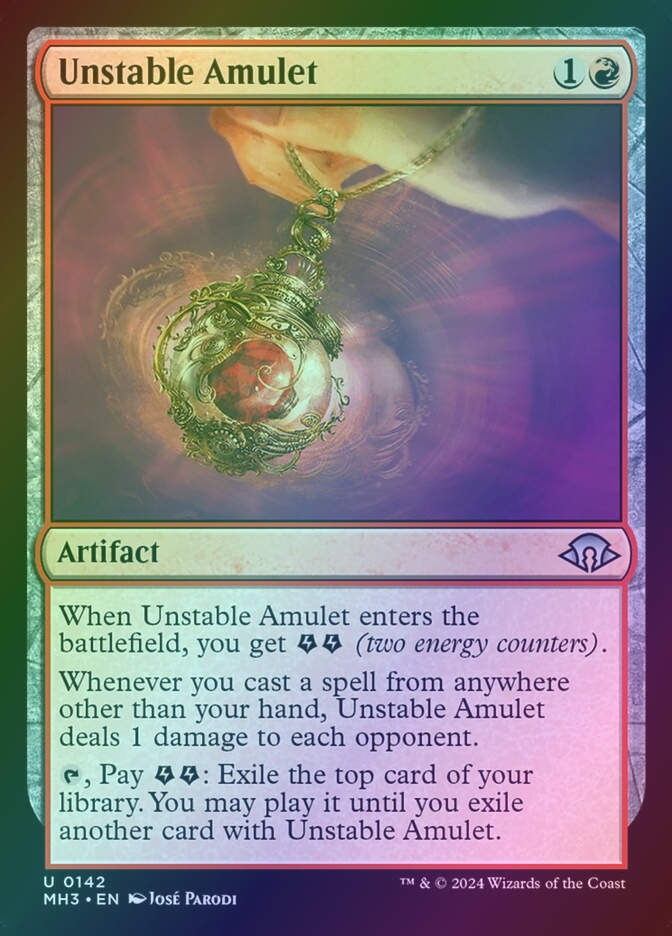 Unstable Amulet (MH3) (142) / Foil