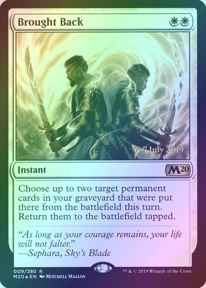 Brought Back (PM20) (9s) / Foil
