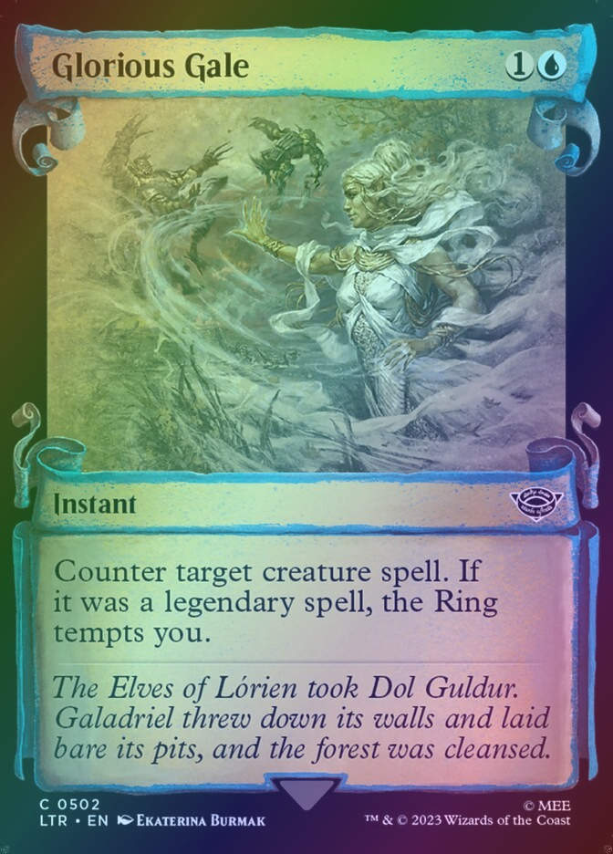 Glorious Gale (LTR) (502) / Showcase / Foil