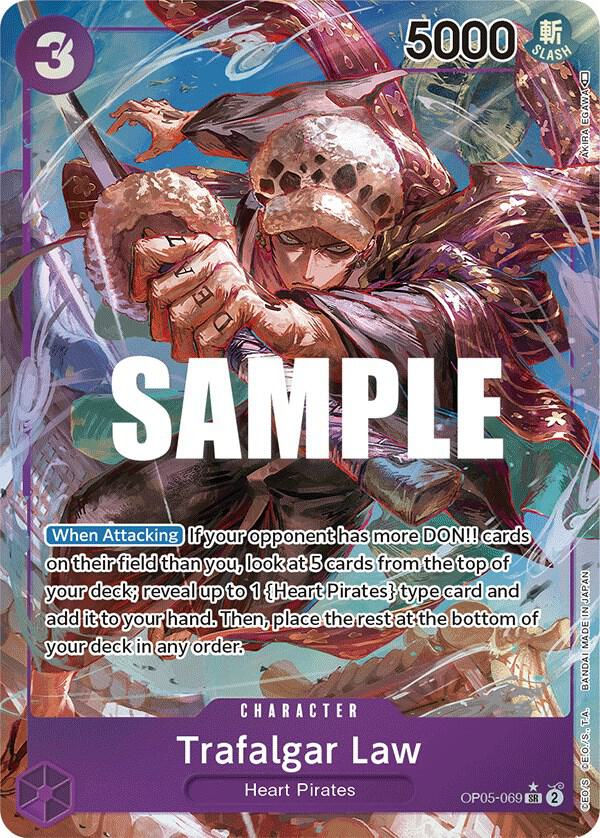 Trafalgar Law (Alternate Art) (069) (OP05-069) / Foil