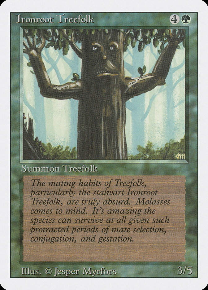 Ironroot Treefolk (3ED) (204)