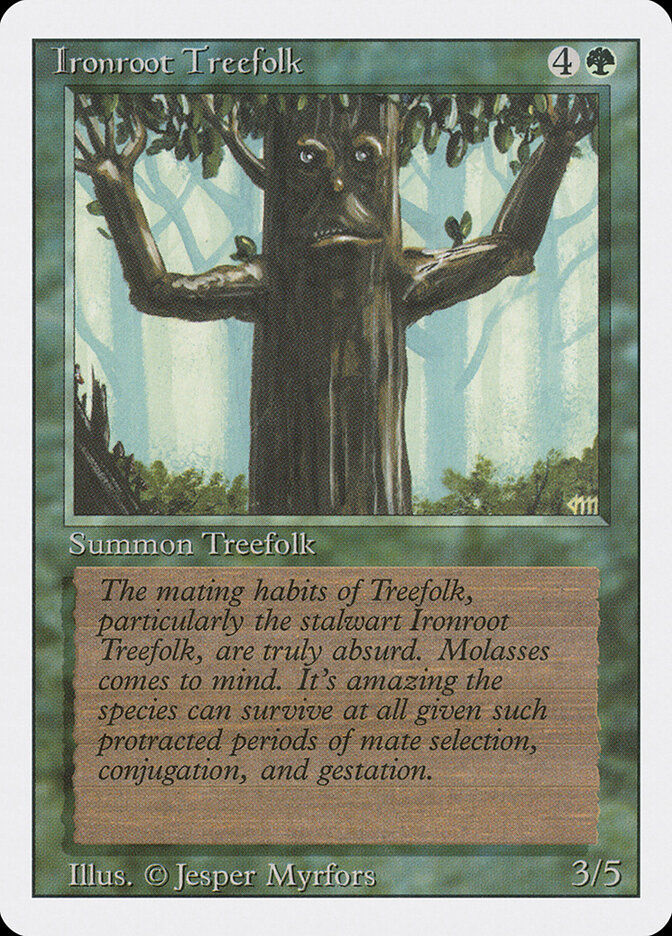 Ironroot Treefolk (3ED) (204)